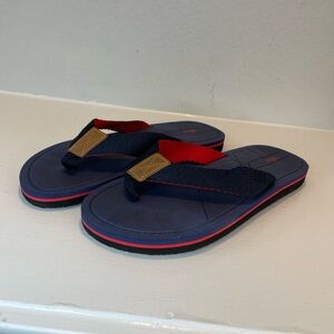 Navy and Red Men's Sandals